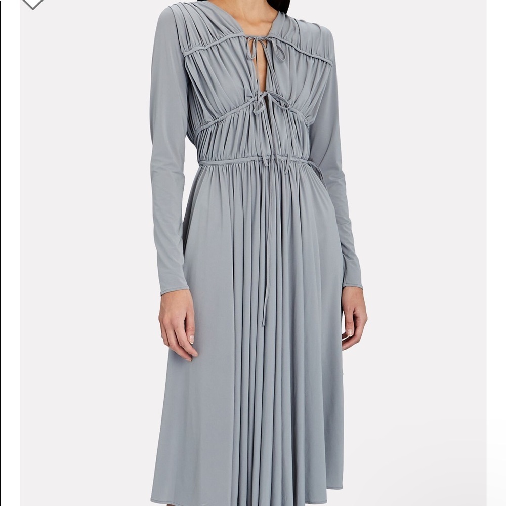 TOVE Lexi Tie-Front Midi Dress (size FR 36/UK 8) - Picture 7 of 7